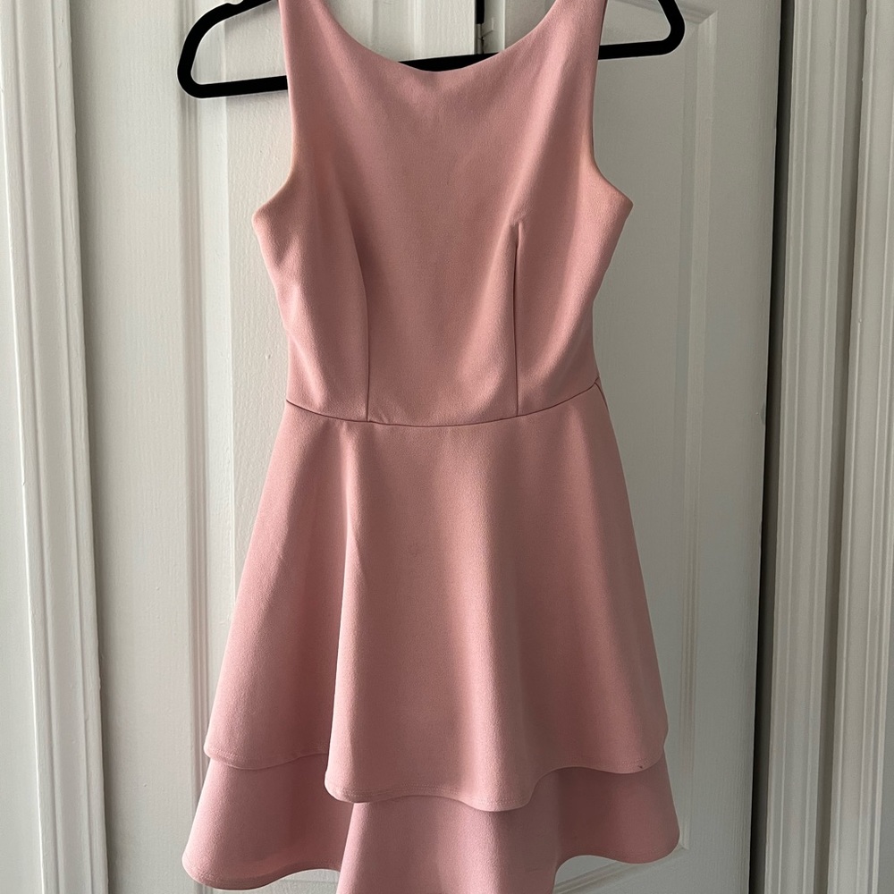 Pink Sleeveless Dress (3/4)